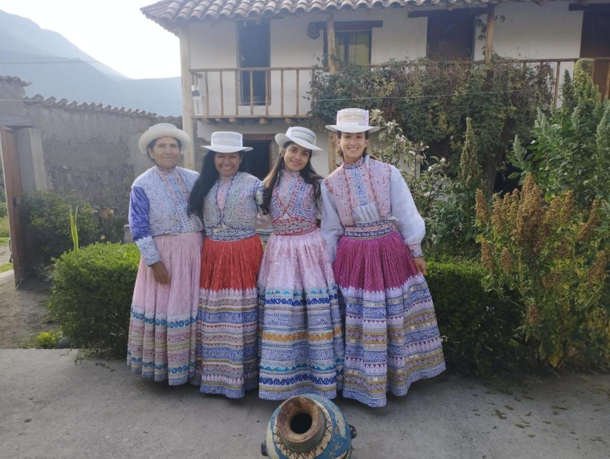 Pensjonat Casa Vivencial Mama Vivi Coporaque Zewnętrze zdjęcie